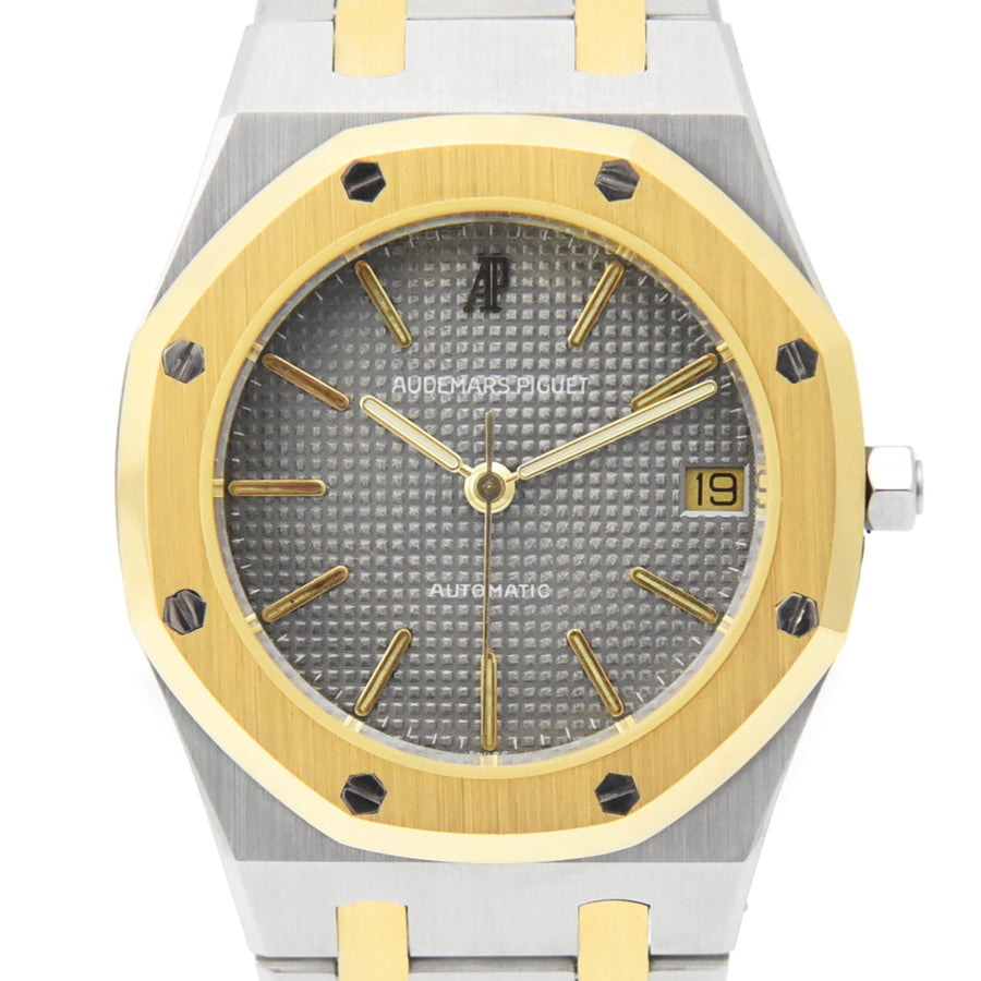 Audemars Piguet Royal Oak Grey Dial Gold & Steel Ref: 14790 - David Ashley