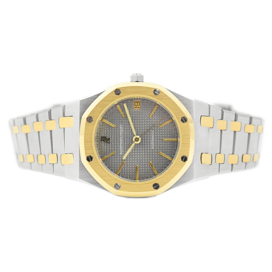 Audemars Piguet Royal Oak Grey Dial Gold & Steel Ref: 14790 - David Ashley