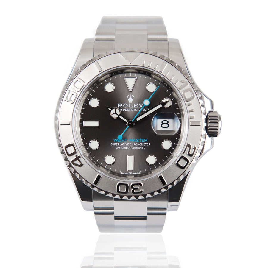 Pre-Owned Rolex Yacht-Master Rhodium Dial Steel Ref: 126622 - My Jewel World