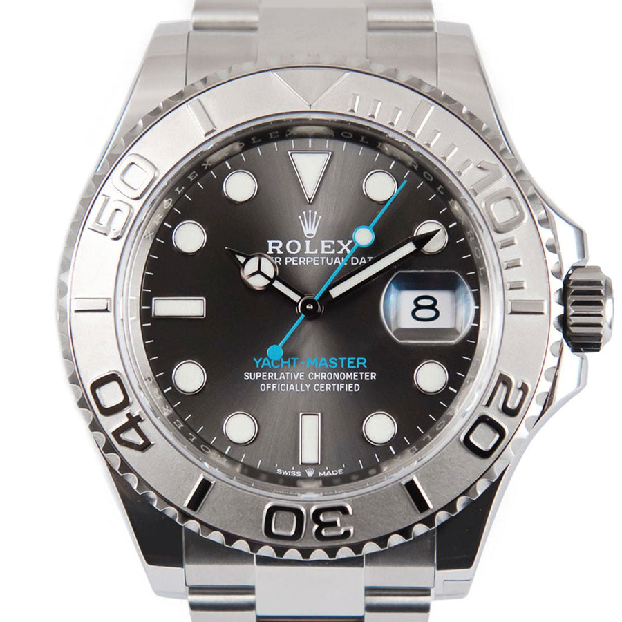 Pre-Owned Rolex Yacht-Master Rhodium Dial Steel Ref: 126622 - My Jewel World