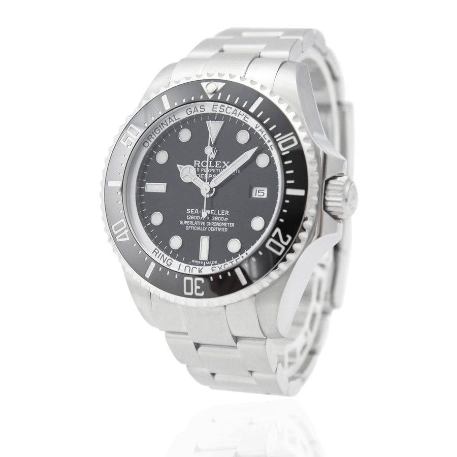 Rolex Sea-Dweller Deepsea Black Dial Stainless Steel Ref: 116660 - David Ashley