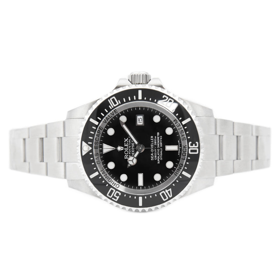 Rolex Sea-Dweller Deepsea Black Dial Stainless Steel Ref: 116660 - David Ashley