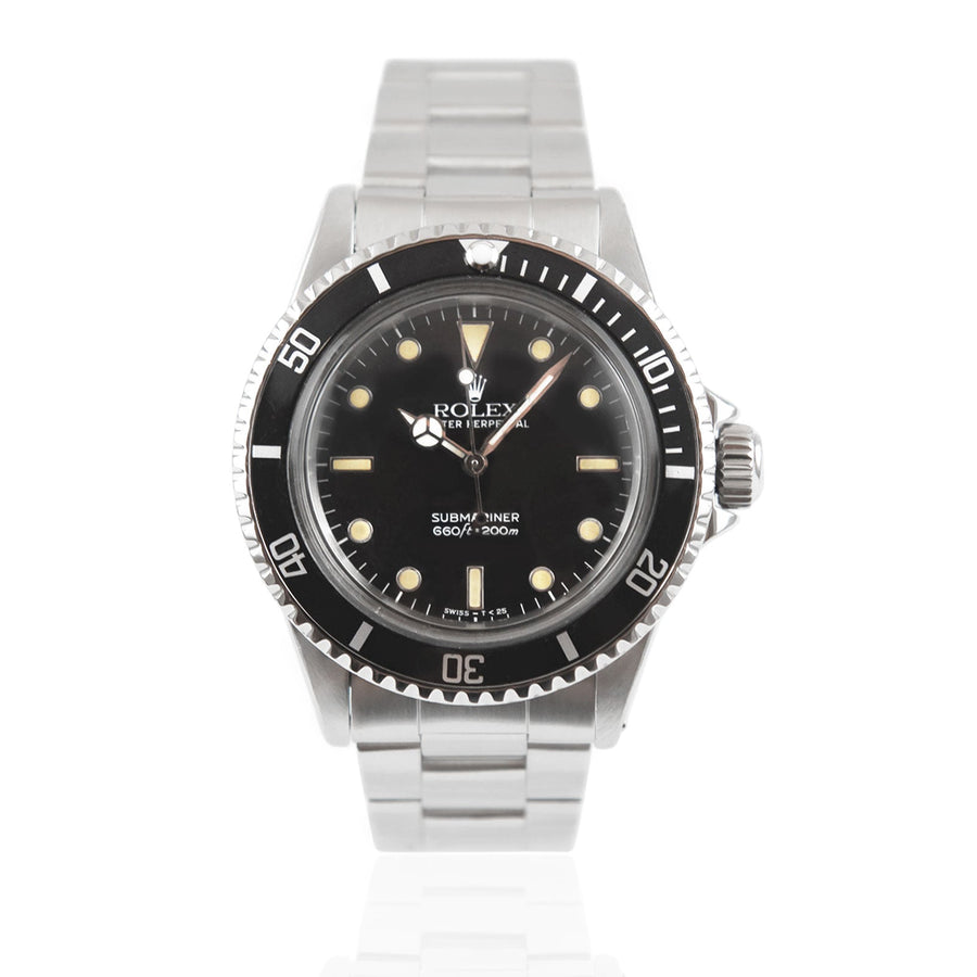 Rolex Submariner Black Dial Stainless Steel Ref: 5513 - David Ashley