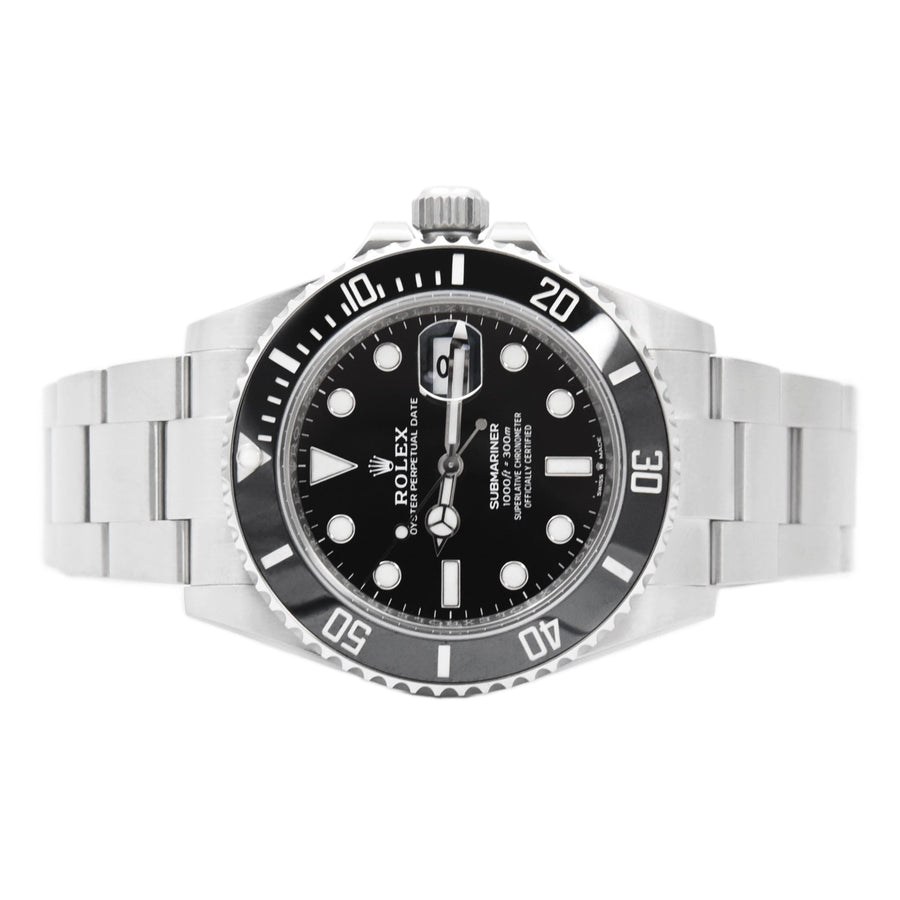 Rolex Submariner Date Black Stainless Steel Ref: 126610LN - David Ashley